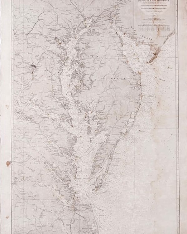 Carolina del Norte — Desde el Cabo Fear hasta el Lago de Albemarle, 1868