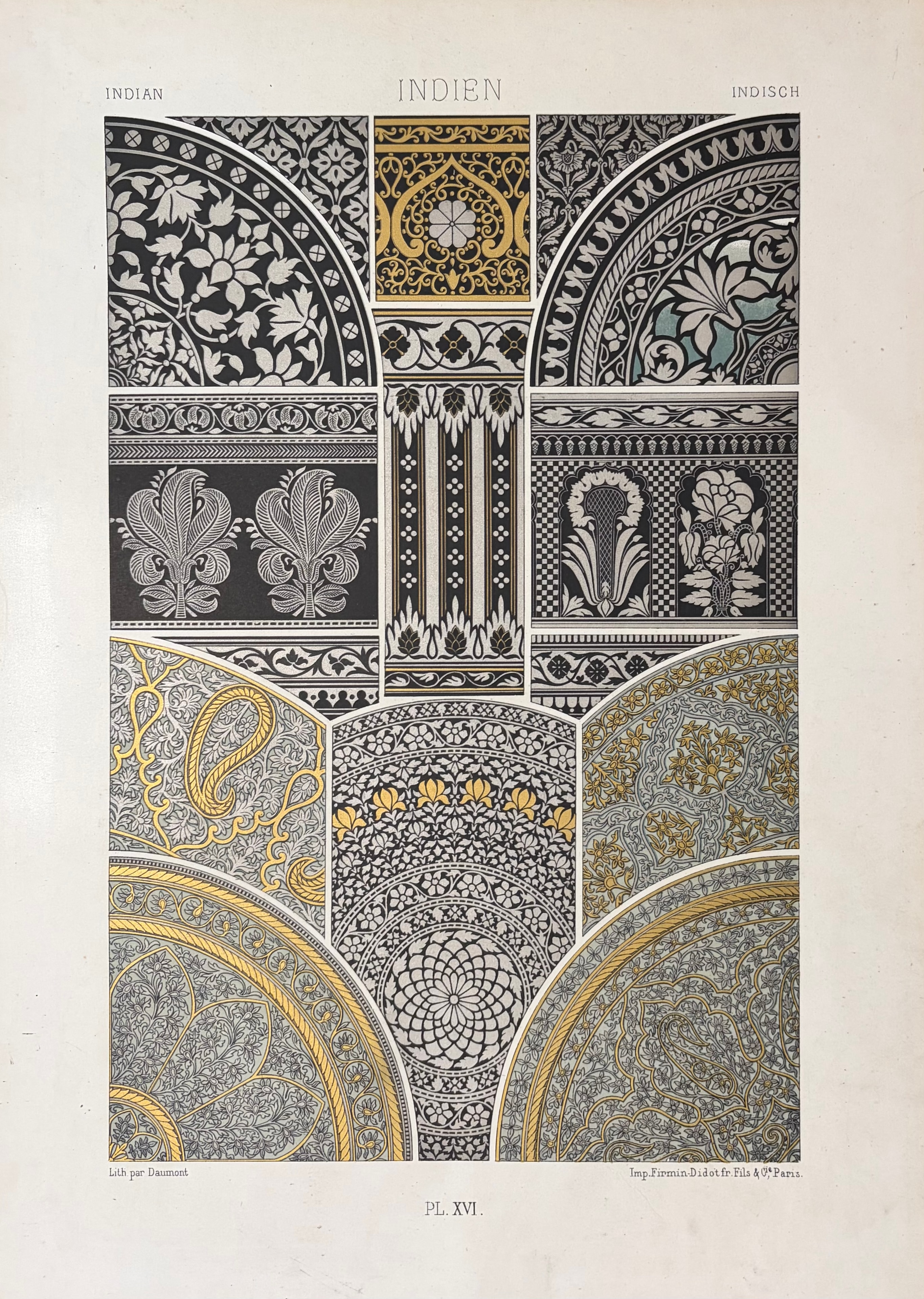 Indian Ornament — Pl. XVI