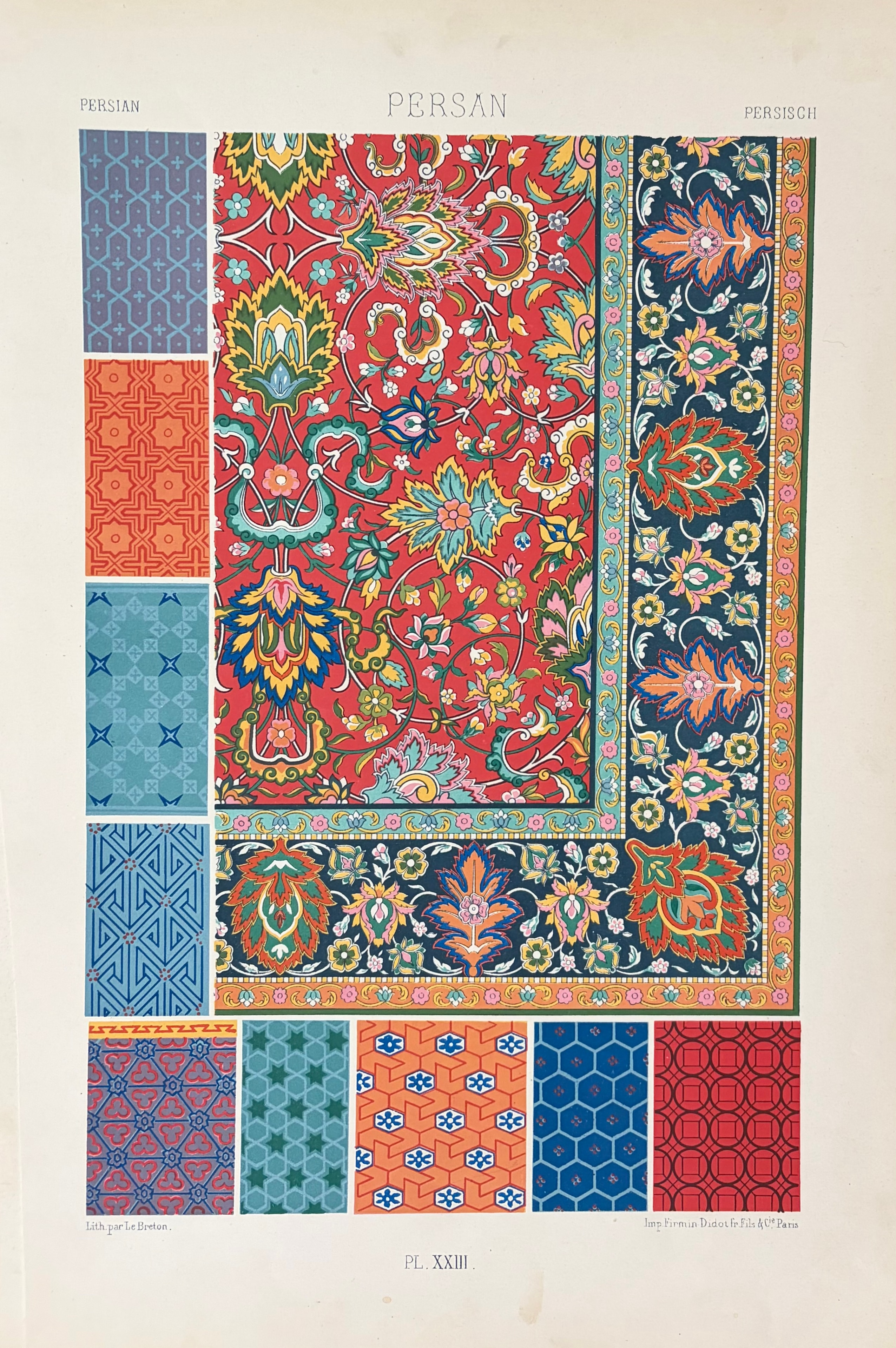 Persian Ornament — Pl. XXIII