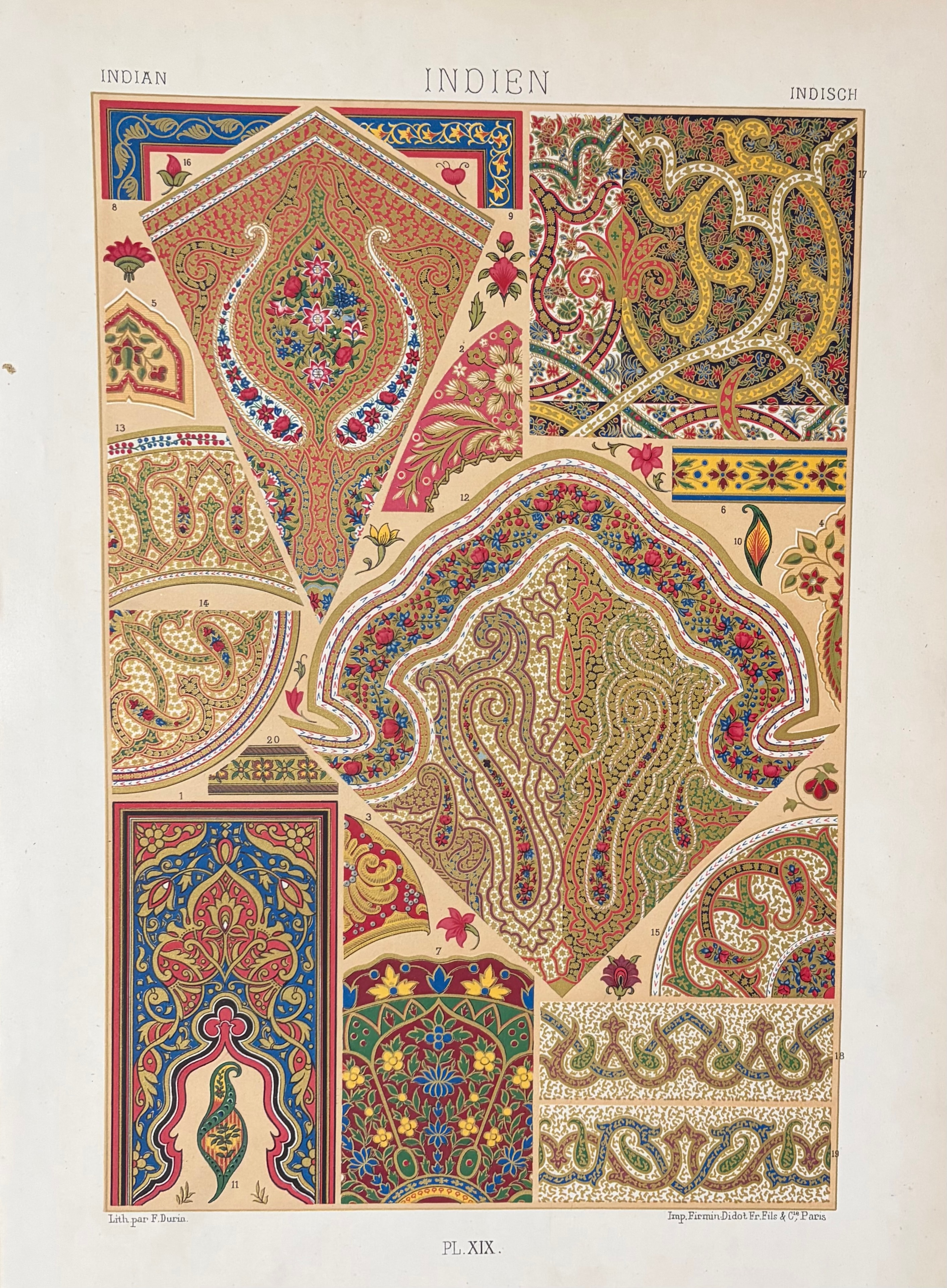 Indian Ornament — Pl. XIX