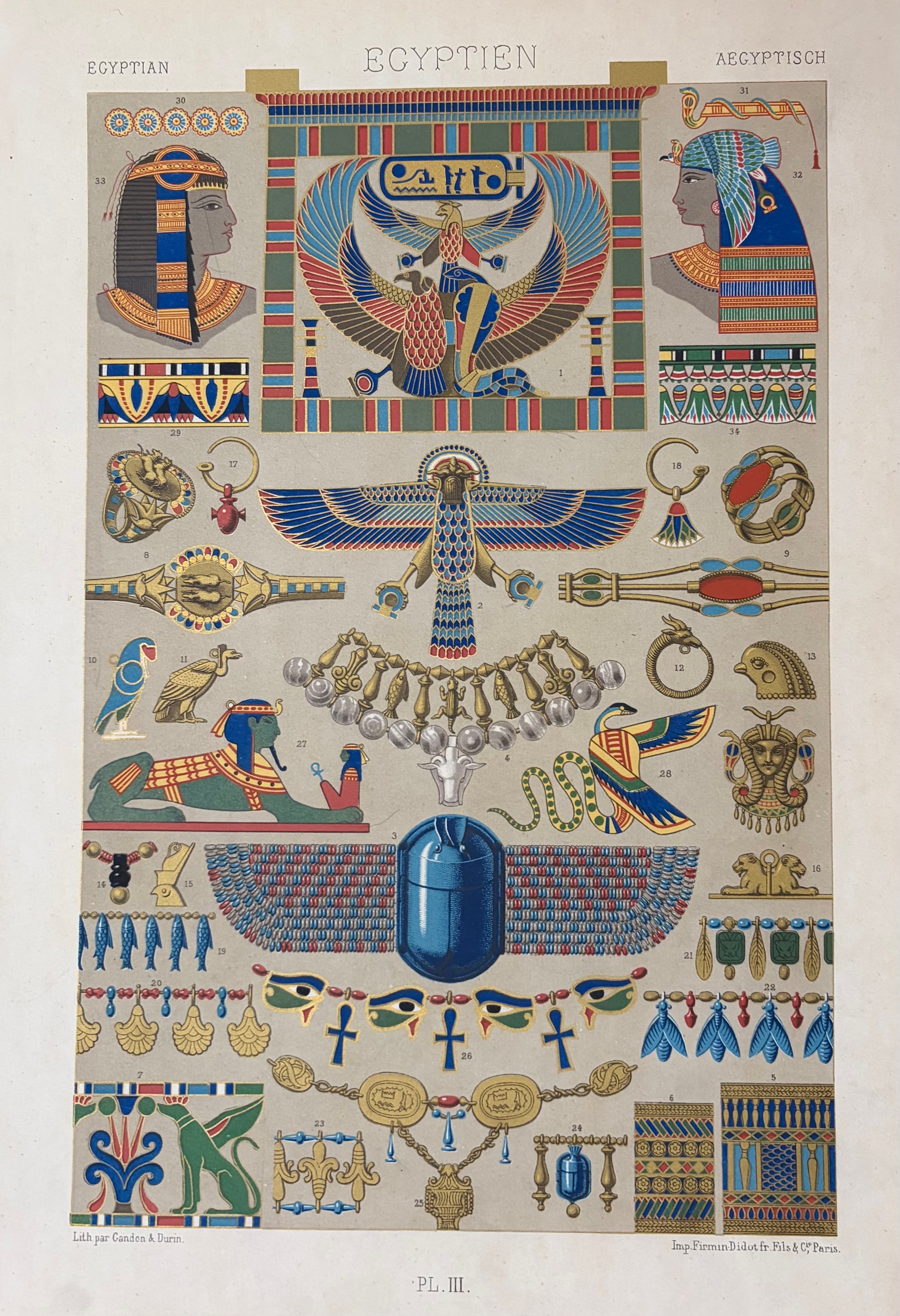 Egyptian — Pl. III