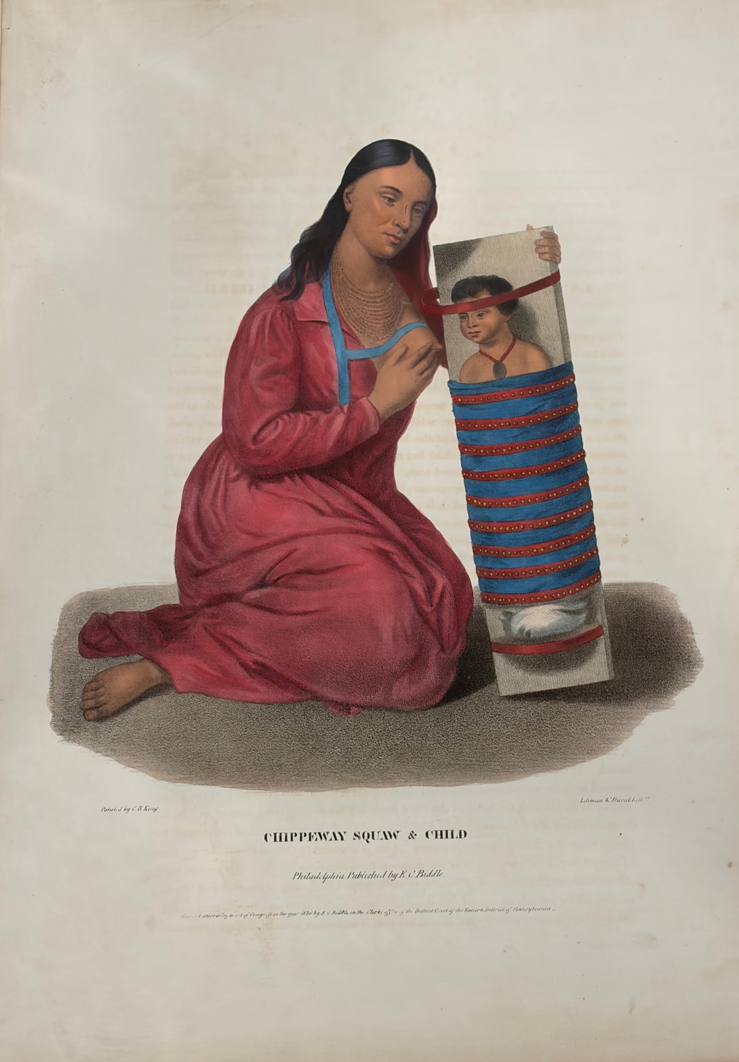 Chippeway Squaw & Child