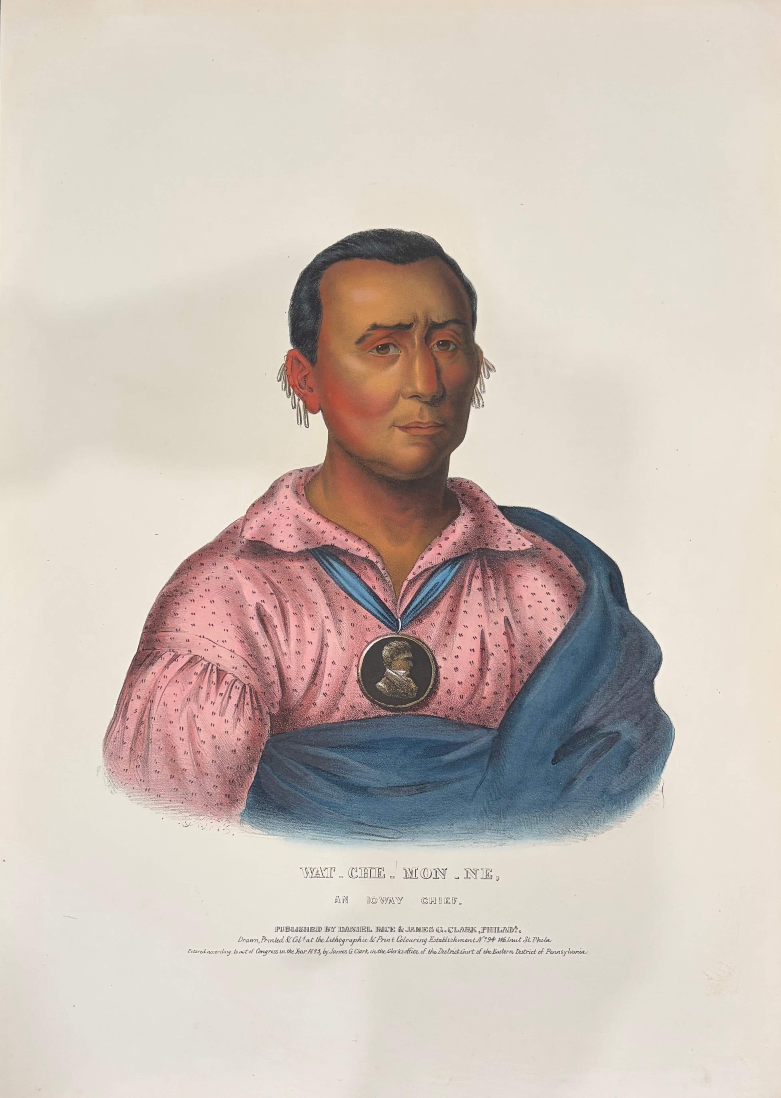 Wat-Che-Mon-Ne — An Ioway Chief